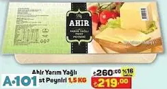 AHİR TAM YAĞLI TOST PEYNİRİ 1,5KG